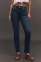PAIGE Cindy High-Rise Straight-Leg Jeans