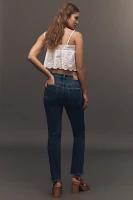 PAIGE Cindy High-Rise Straight-Leg Jeans