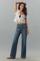 PAIGE Anessa High-Rise Wide-Leg Seamed Jeans