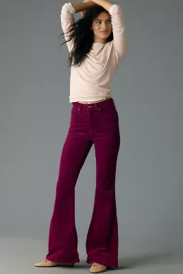 Lee Corduroy High-Rise Flare Jeans
