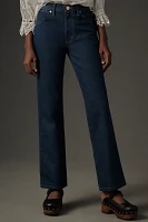 Wrangler Wrancher High-Rise Straight-Leg Jeans