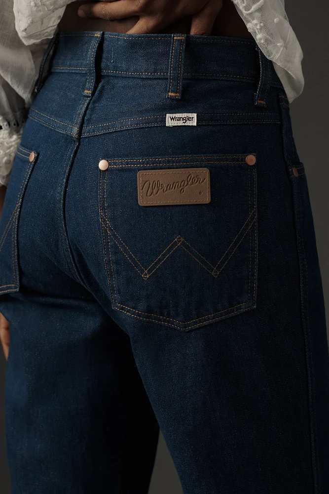 Wrangler Wrancher High-Rise Straight-Leg Jeans