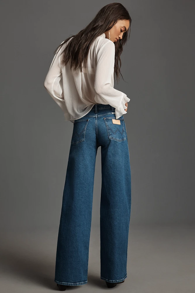 Wrangler Worldwide High-Rise Wide-Leg Jeans