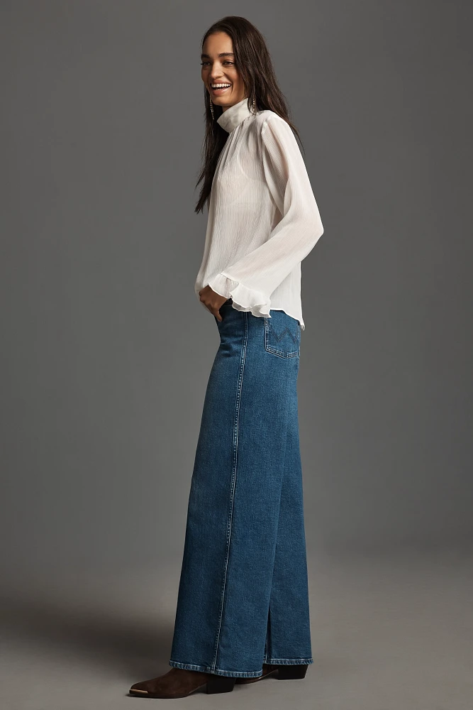 Wrangler Worldwide High-Rise Wide-Leg Jeans