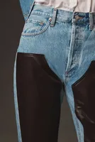 AGOLDE Ryder High-Rise Straight-Leg Jeans