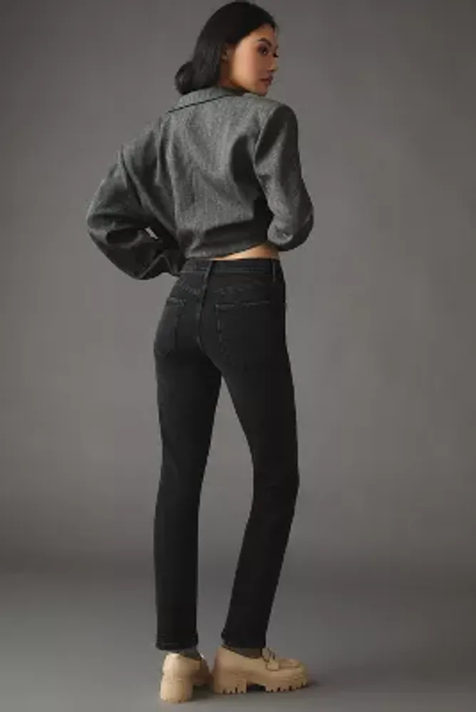 AGOLDE Riley High-Rise Straight Crop Jeans