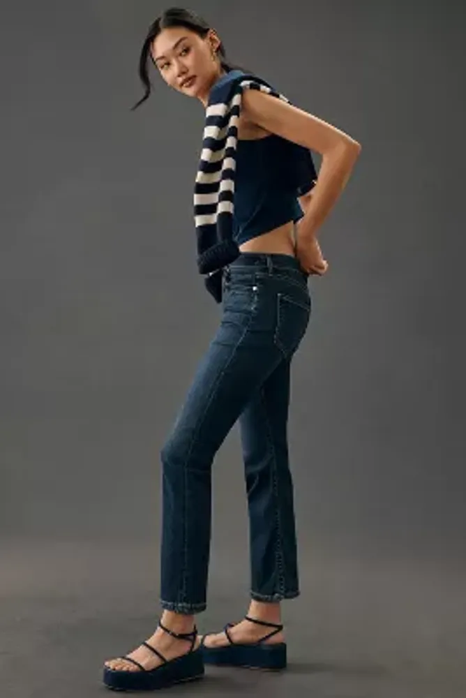 Citizens of Humanity Cropped Straight-Leg Jeans