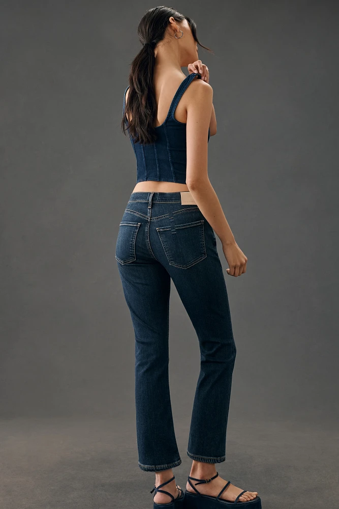 Citizens of Humanity Cropped Straight-Leg Jeans