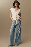 Citizens of Humanity Brynn Drawstring High-Rise Wide-Leg Jeans