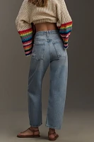 AGOLDE 90s Crop Mid-Rise Loose Straight-Leg Jeans