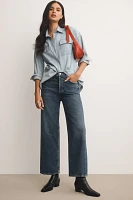 AGOLDE Ren High-Rise Wide-Leg Jeans