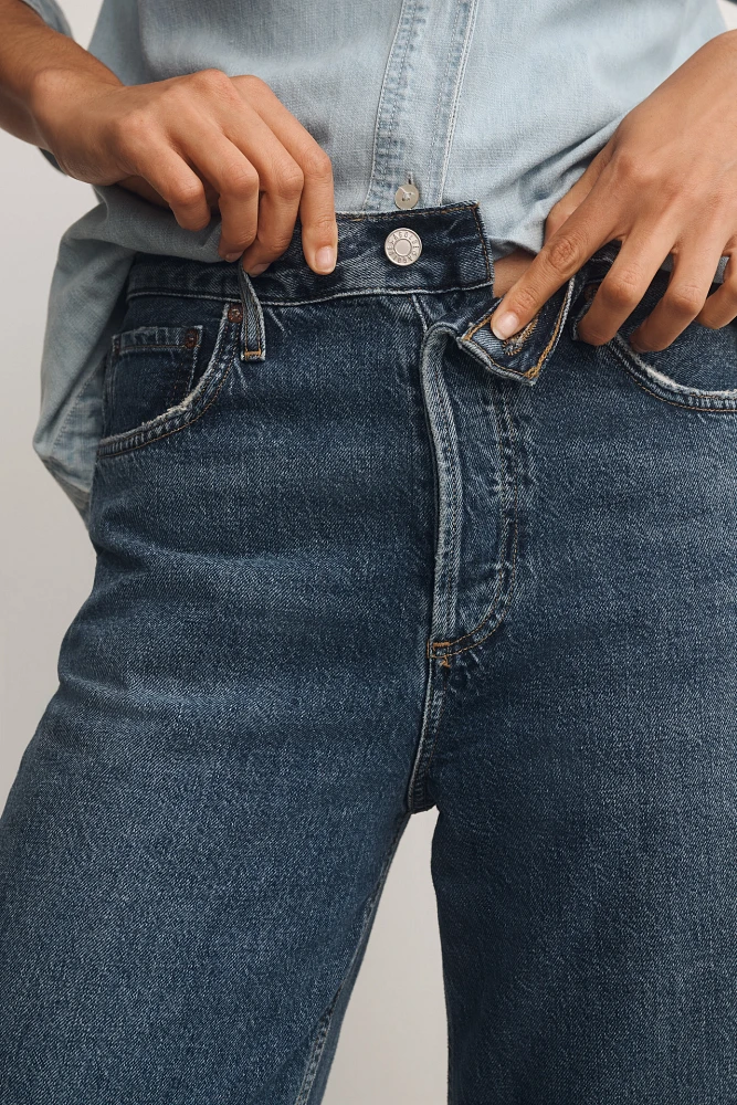AGOLDE Ren High-Rise Wide-Leg Jeans