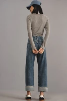 AGOLDE Fran Low-Slung Relaxed-Leg Jeans