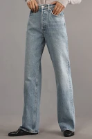 AGOLDE Kelly High-Rise Straight-Leg Jeans