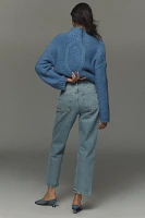 AGOLDE 90s Pinch Crop High-Rise Straight-Leg Jeans