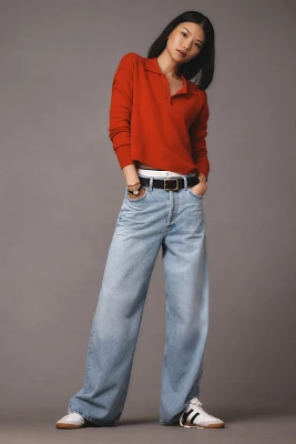 AGOLDE Dame High-Rise Wide-Leg Jeans