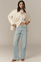 AGOLDE V-Waist High-Rise Straight-Leg Baggy Jeans