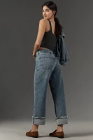 AGOLDE Fran Low-Slung Straight Jeans