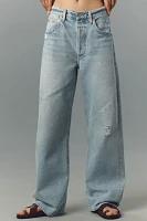Citizens of Humanity Ayla Swirl High-Rise Tapered Jeans