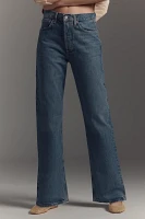 AGOLDE Kelly High-Rise Straight-Leg Jeans