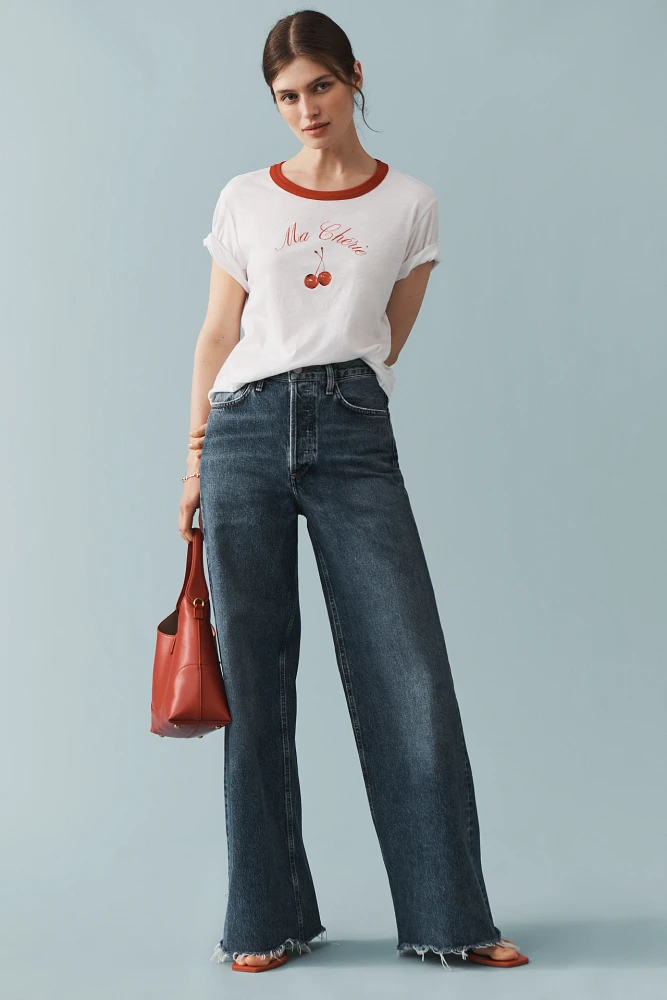 AGOLDE Dame High-Rise Wide-Leg Jeans