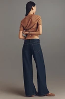 AGOLDE Keira Mid-Rise Wide-Leg Jeans