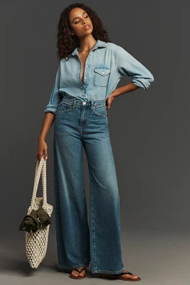 NSF Delta High-Rise Wide-Leg Jeans