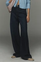 NSF Delta High-Rise Wide-Leg Overcast Jeans