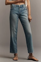 NSF Owen Mid-Rise Relaxed Straight-Leg Jeans