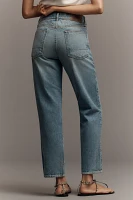NSF Owen Mid-Rise Relaxed Straight-Leg Jeans