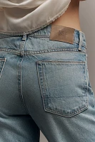 NSF Owen Mid-Rise Relaxed Straight-Leg Jeans