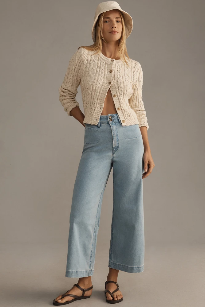 Unpublished Gemma Mid-Rise Wide-Leg Jeans