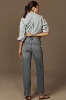 Unpublished Shay Mid-Rise Straight-Leg Jeans