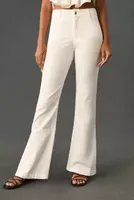 Bella Dahl Cleo High-Rise Side-Slit Jeans