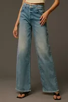 MOTHER The Spinner Skimp High-Rise Wide-Leg Jeans