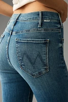 MOTHER The Hustler High-Rise Ankle Fray Jeans