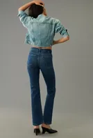MOTHER The Tomcat High-Rise Straight-Leg Ankle Jeans