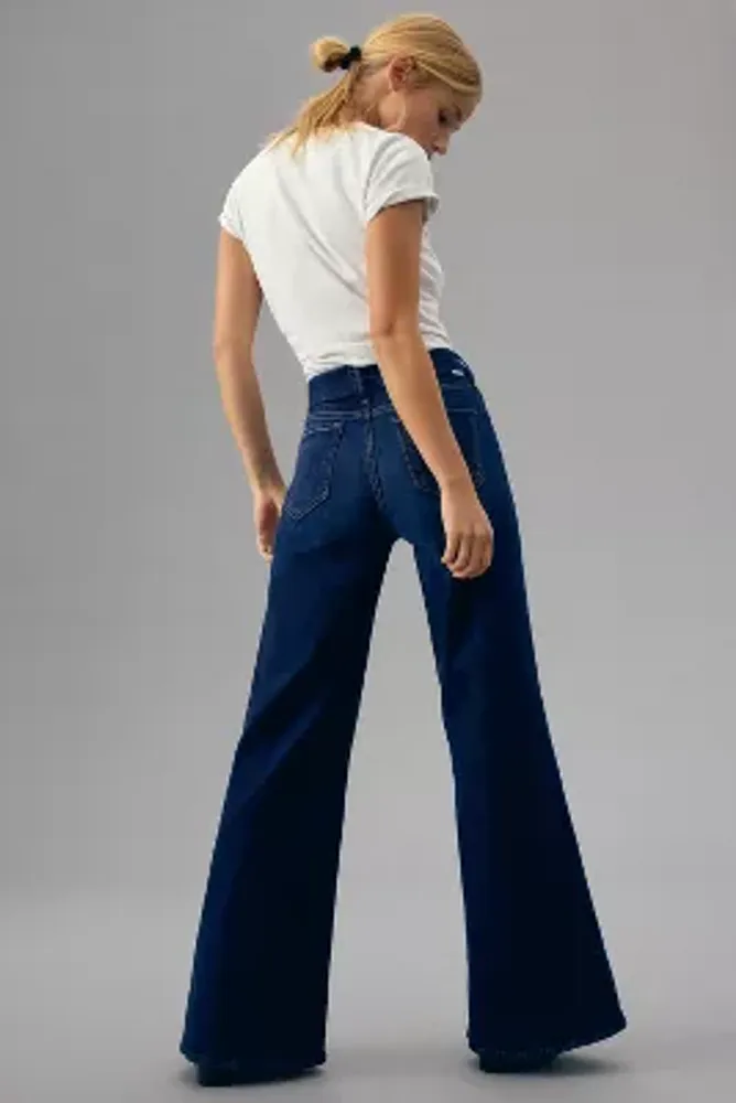 MOTHER The Lasso Sneak Wide Leg Jeans