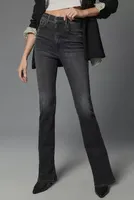 MOTHER The Smokin' Double Heel High-Rise Straight-Leg Jeans