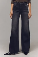 MOTHER The Hustler Roller Sneak High-Rise Wide-Leg Jeans