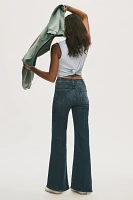 MOTHER The Hustler Roller High-Rise Ankle Jeans