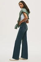 MOTHER The Hustler Roller High-Rise Ankle Jeans