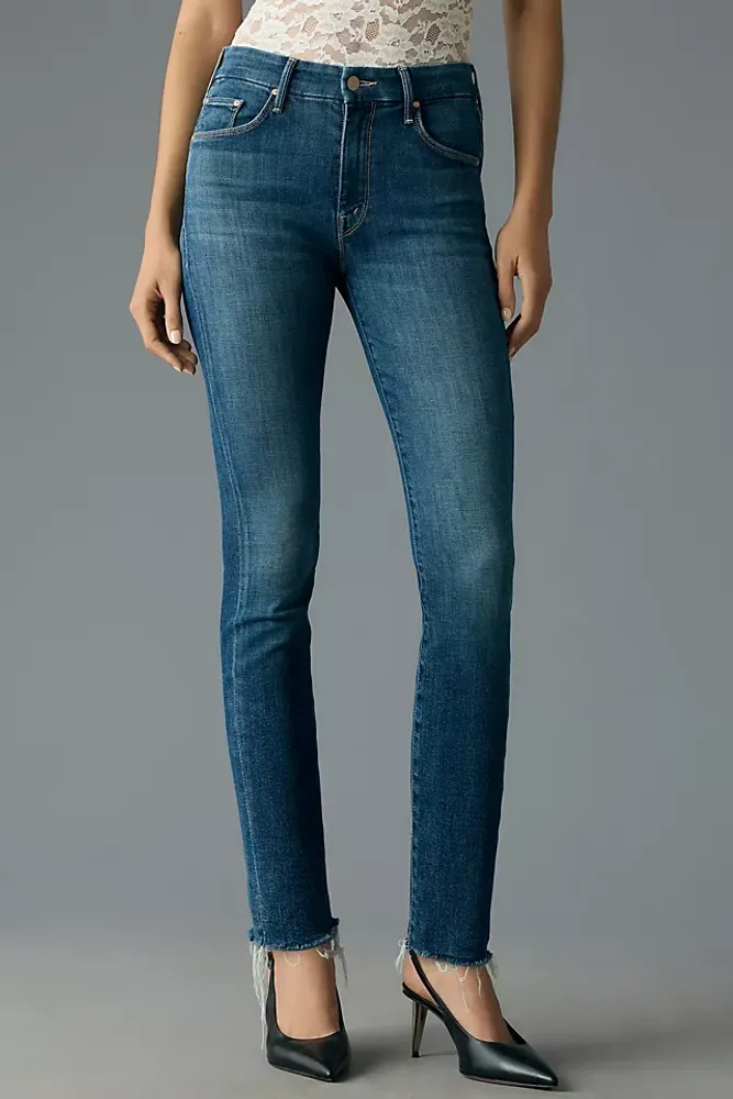 MOTHER The Looker Ankle Fray Jeans