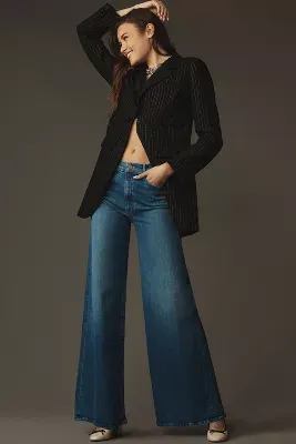 MOTHER The Undercover High-Rise Wide-Leg Jeans