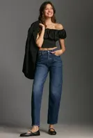 MOTHER The Curbside Floor High-Rise Tapered Jeans