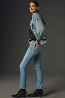 MOTHER The Dazzler Mid-Rise Straight-Leg Jeans