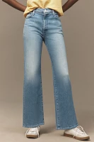 MOTHER The Dodger Flood High-Rise Straight-Leg Jeans