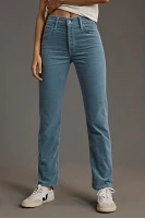 MOTHER Hiker Hover High-Rise Straight-Leg Jeans