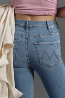 MOTHER The Pixie Hustler High-Rise Ankle Fray Jeans