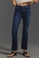 MOTHER The Insider Ankle High-Rise Crop Flare Jeans